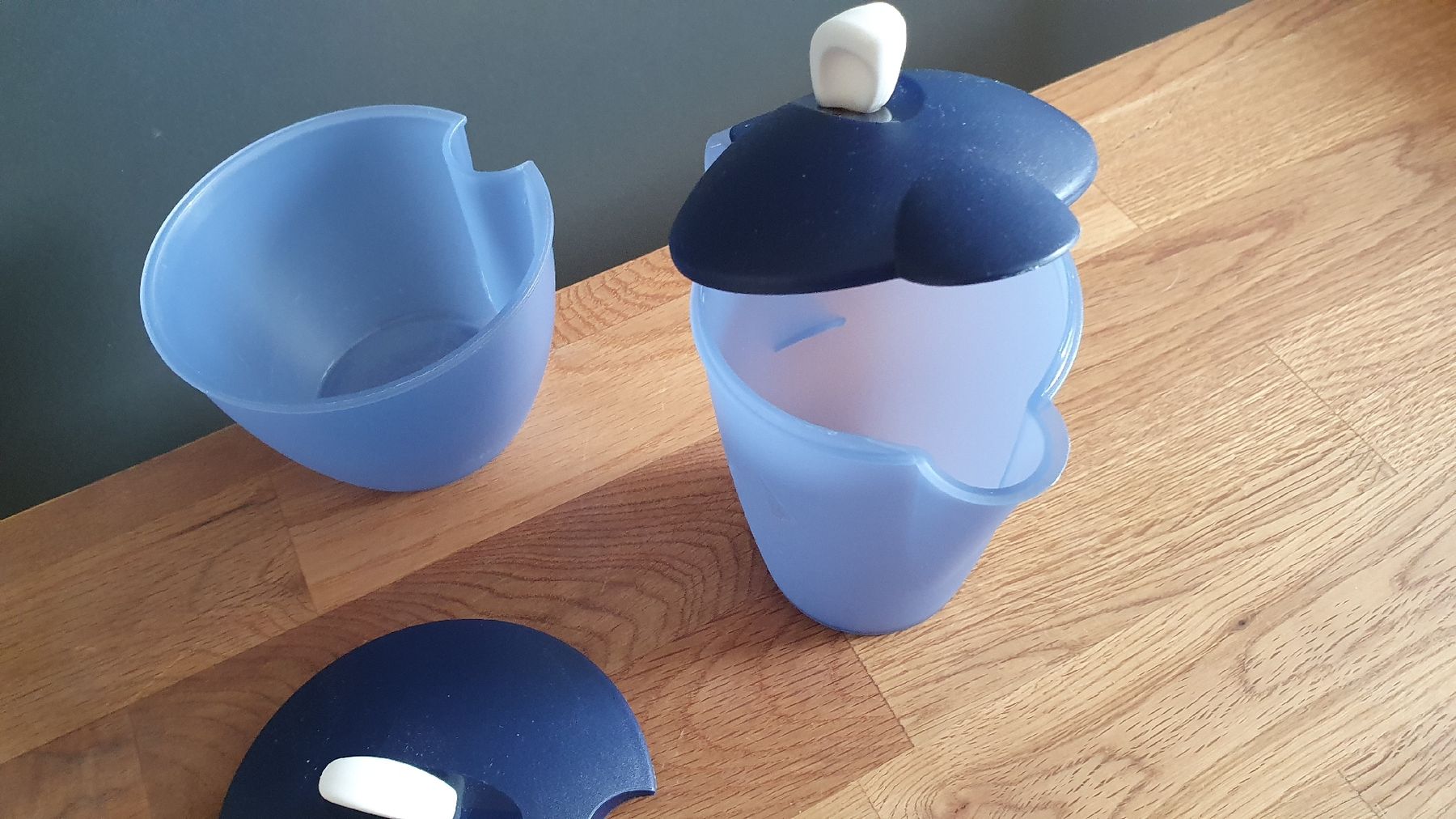 Tupperware Contenitori & Simili: Tupperware Zucker und Milch Set – Usato da Laufenburg venduto da megane1959 5