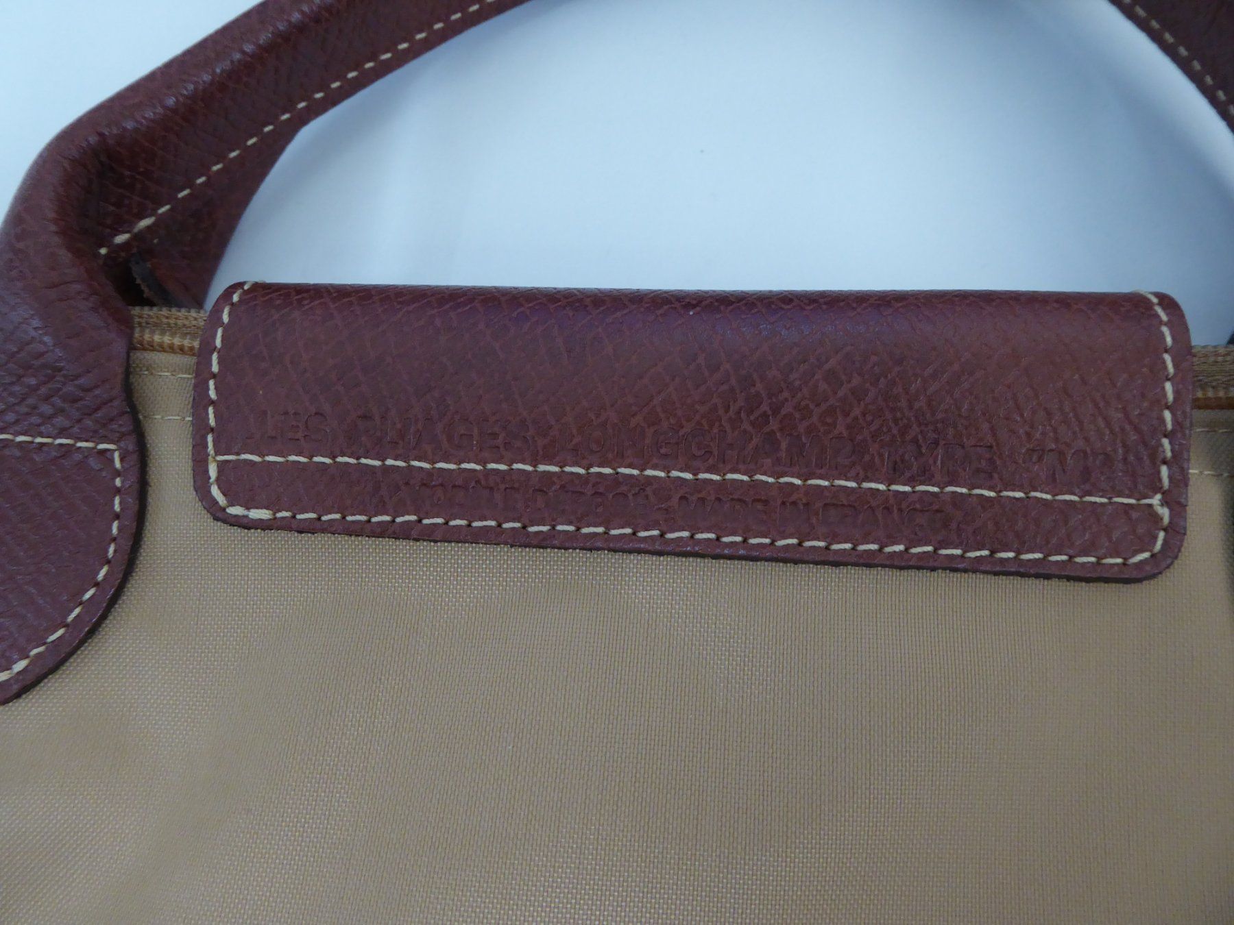 Longchamp Borse: Longchamp Le Pliage Tasche, hellbraun gebraucht – Usato da Volketswil venduto da brockipfannenstil 6