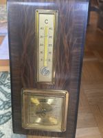 Lufft Baromètre & Thermomètre Anciens Bois Décoration Vintag