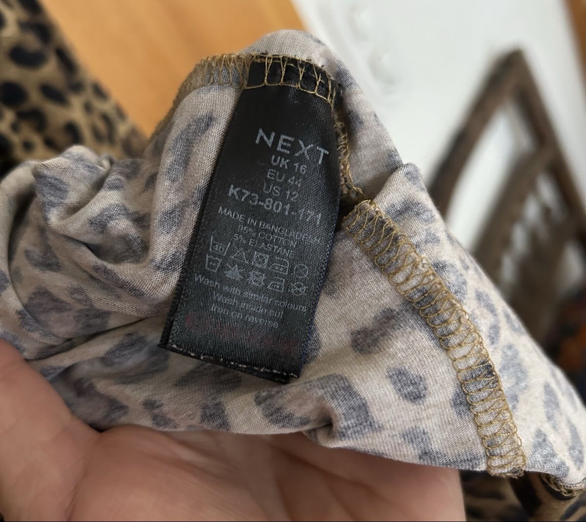 Next Kleider: NEXT Kleid Leo-Print Grösse44 – Gebraucht aus chur von corazon710 3