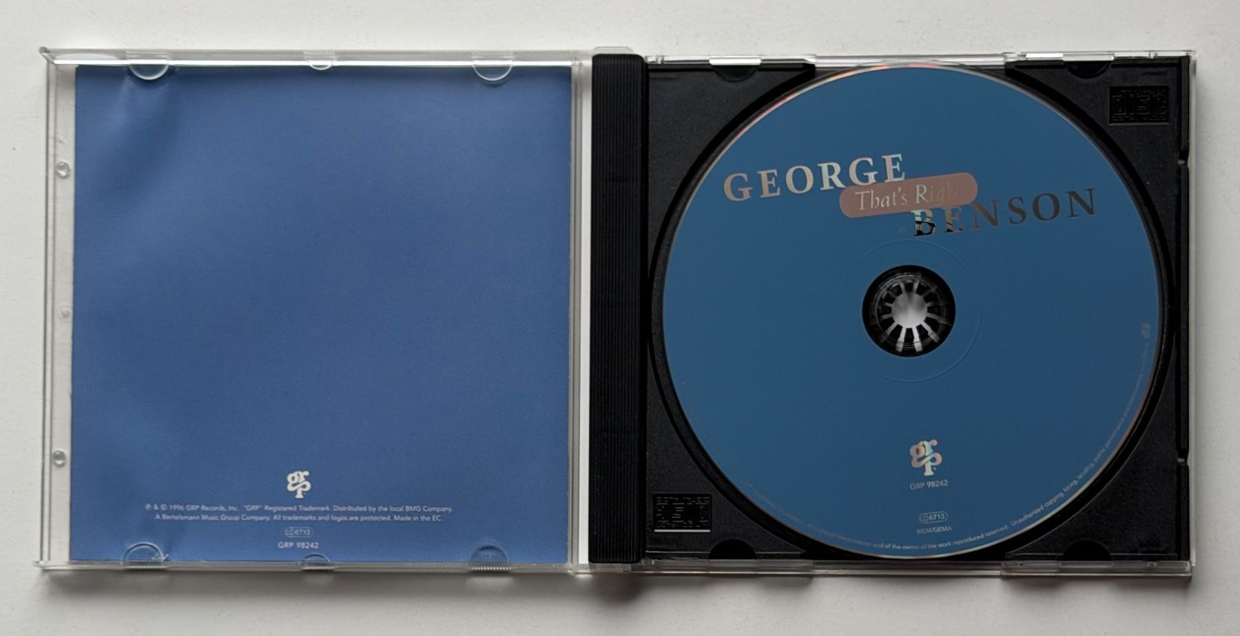 CDs: George Benson / That's Right – Gebraucht aus Näfels von Musicland 2