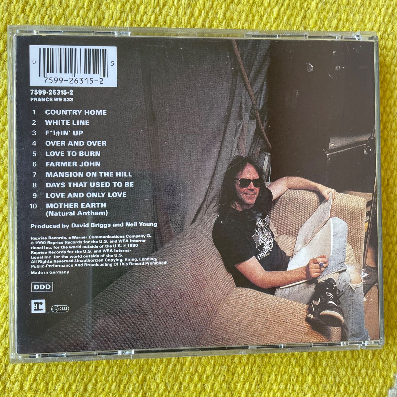 CD: NEIL YOUNG&CRAZY HORSE-RAGGED GLORY – Usato da Rorschacherberg venduto da CD-Roli 1