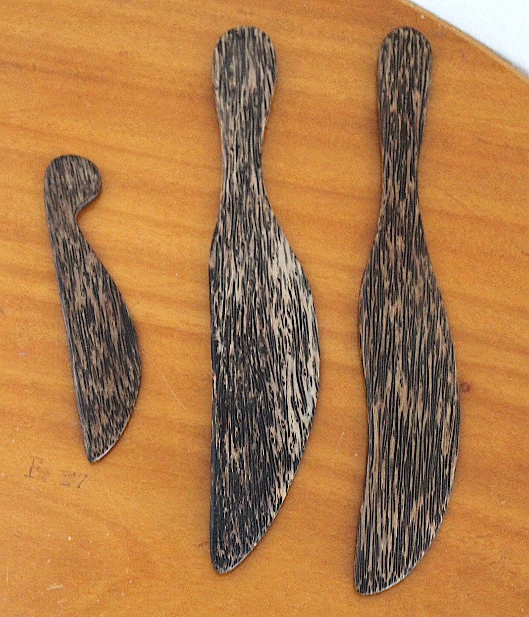 Coltelli da cucina: 3 x Streichmessern ev. Kokosholz – Usato da Locarno venduto da fripui