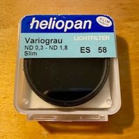 Heliopan Variograu ES 58 Slim ND Filter, Top Zustand!