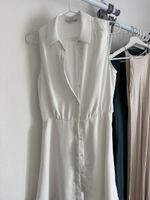Mango Business Kleid weiss Gr S