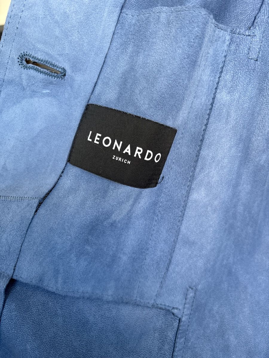 Mäntel: Blue suede short coat, size S, Leonardo – Neu (gemäss Beschreibung) aus Zug von MyraTho 3