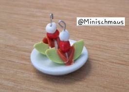 Handmade Melonen mit Rohschinken, Puppenhaus