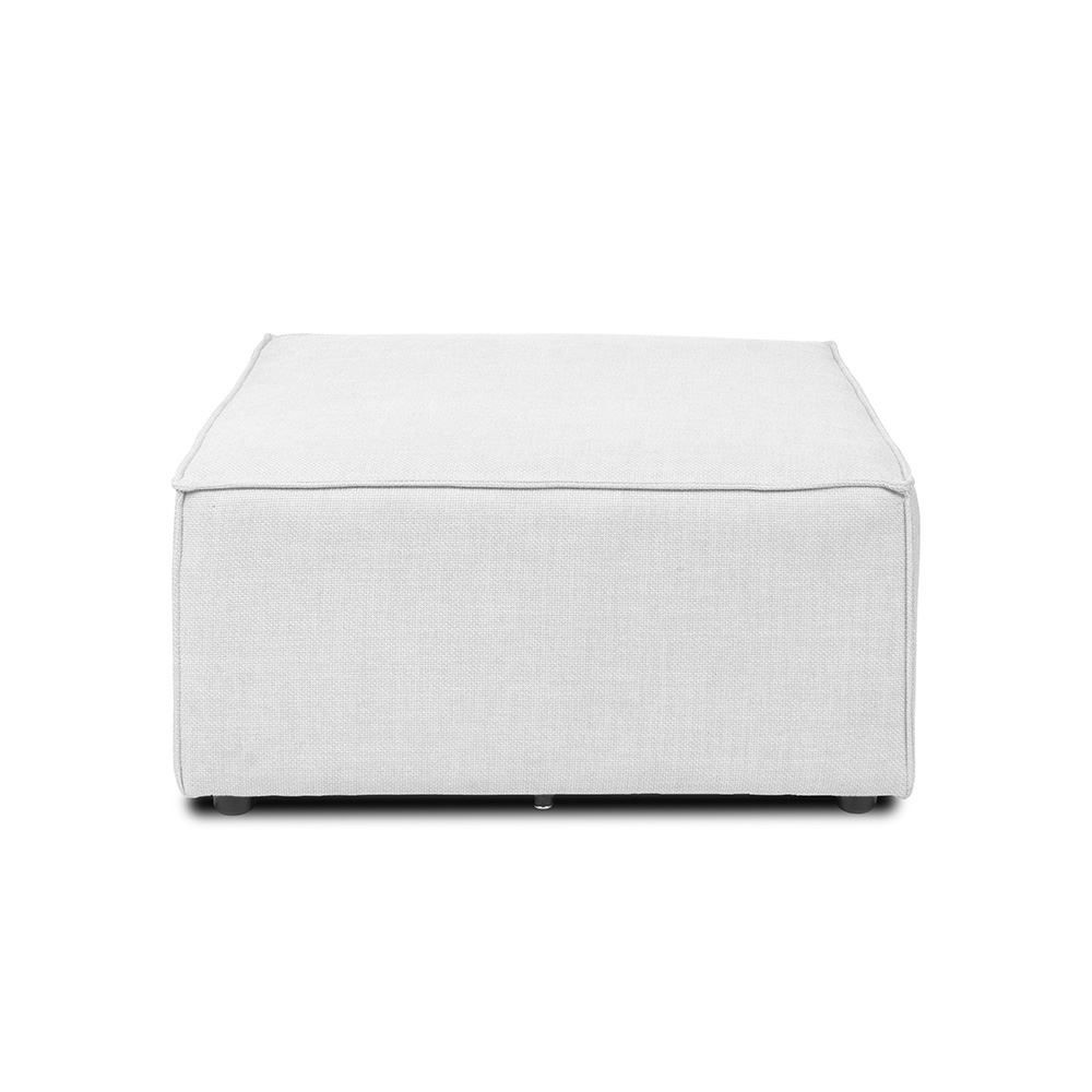 Divani: 20454 - Modulares Sofa VANES Hocker - hellgrau – Nuovo e nell'imballaggio originale da Wallenwil venduto da toesstal-vertrieb