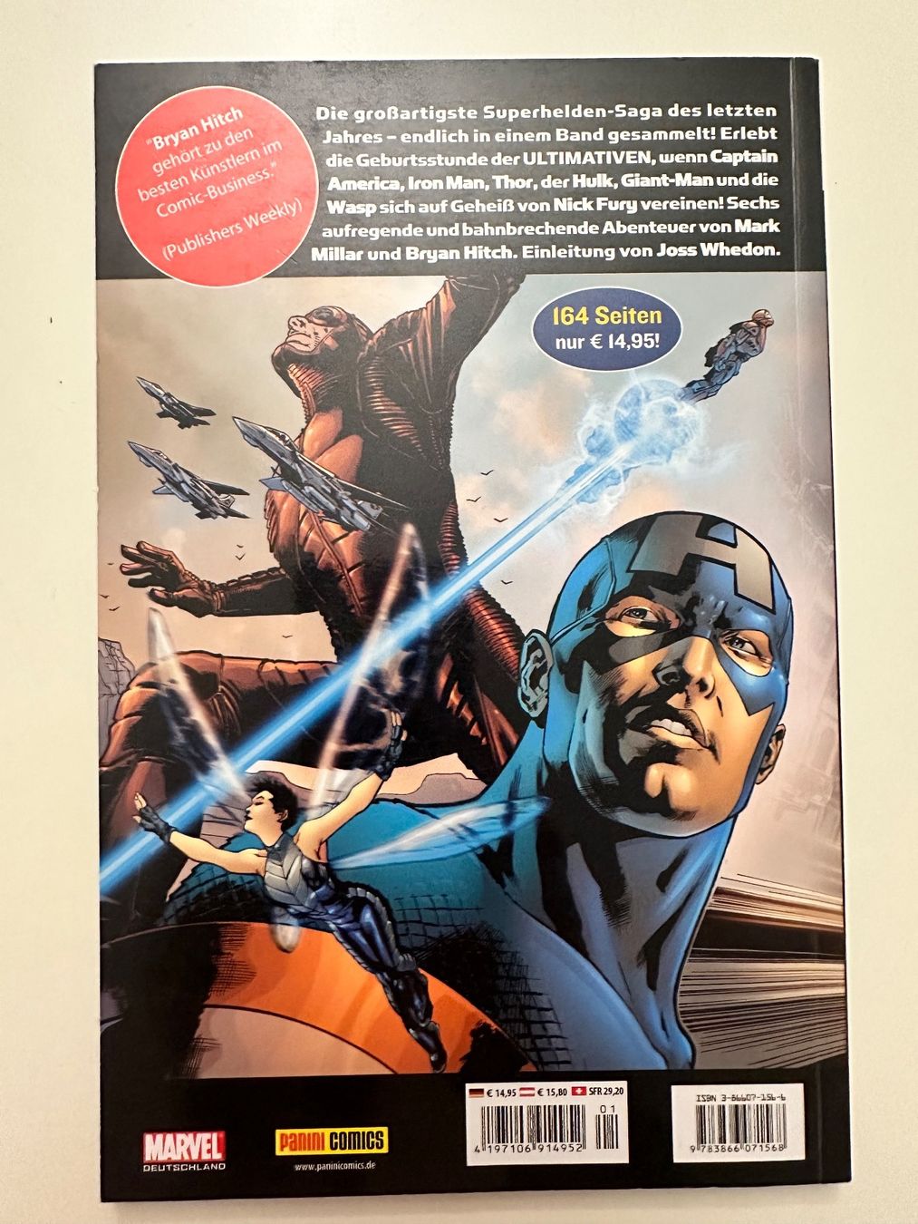 Fumetti: DIE ULTIMATIVEN 1 - ÜBERMENSCHLICH - MARVEL - PANINI COMICS – Usato da Münsingen venduto da Ganjam 2