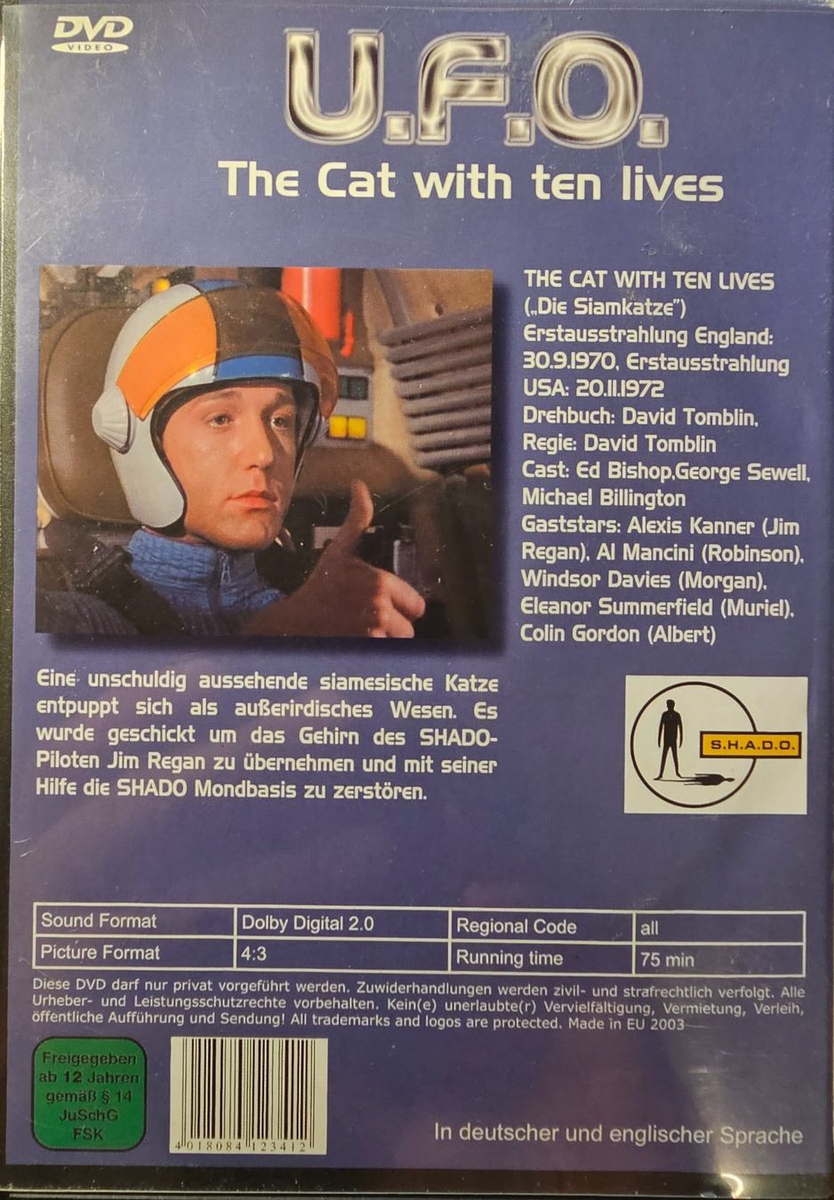 Alle DVDs: U.F.O. - Die Siamkatze – Gebraucht aus Wahlen b. Laufen von Cg10 1