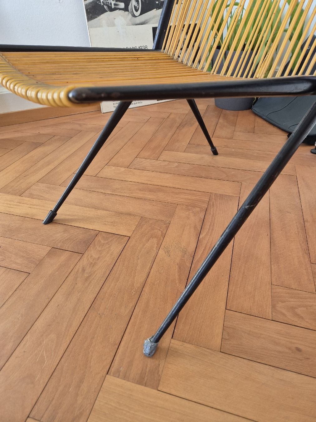 Stühle: 1 Vintage Spaghetti Design Stuhl – Gebraucht aus Zug von g_raw 4