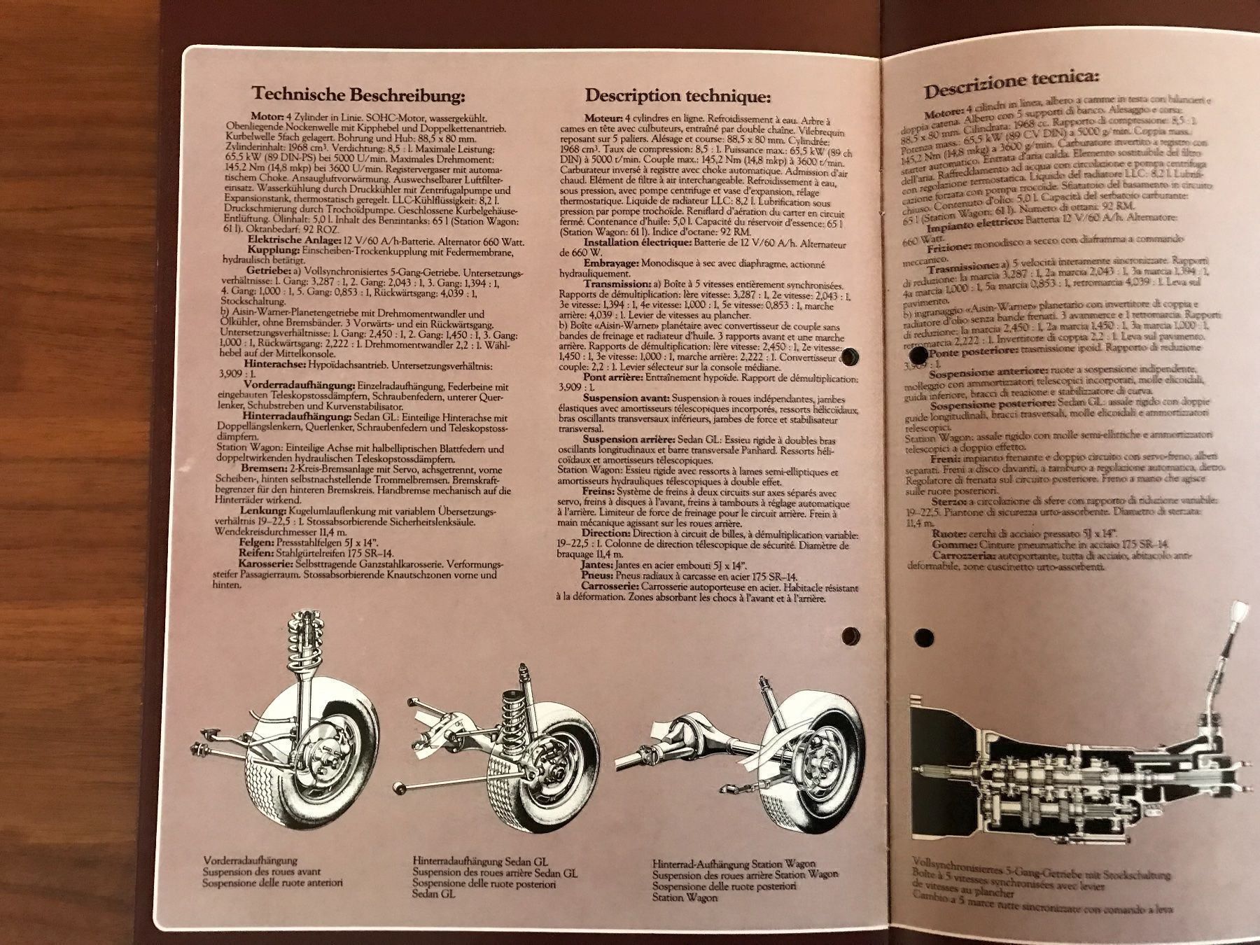 Dokumente: Toyota Prospekt – Gebraucht aus Balterswil von Jeko1967 5