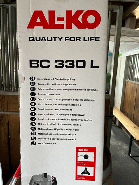 Al-ko Tutte le macchine: Benzin-Motorensense AL-KO BC330L – Nuovo e nell'imballaggio originale da Lüterswil venduto da Lphilipp