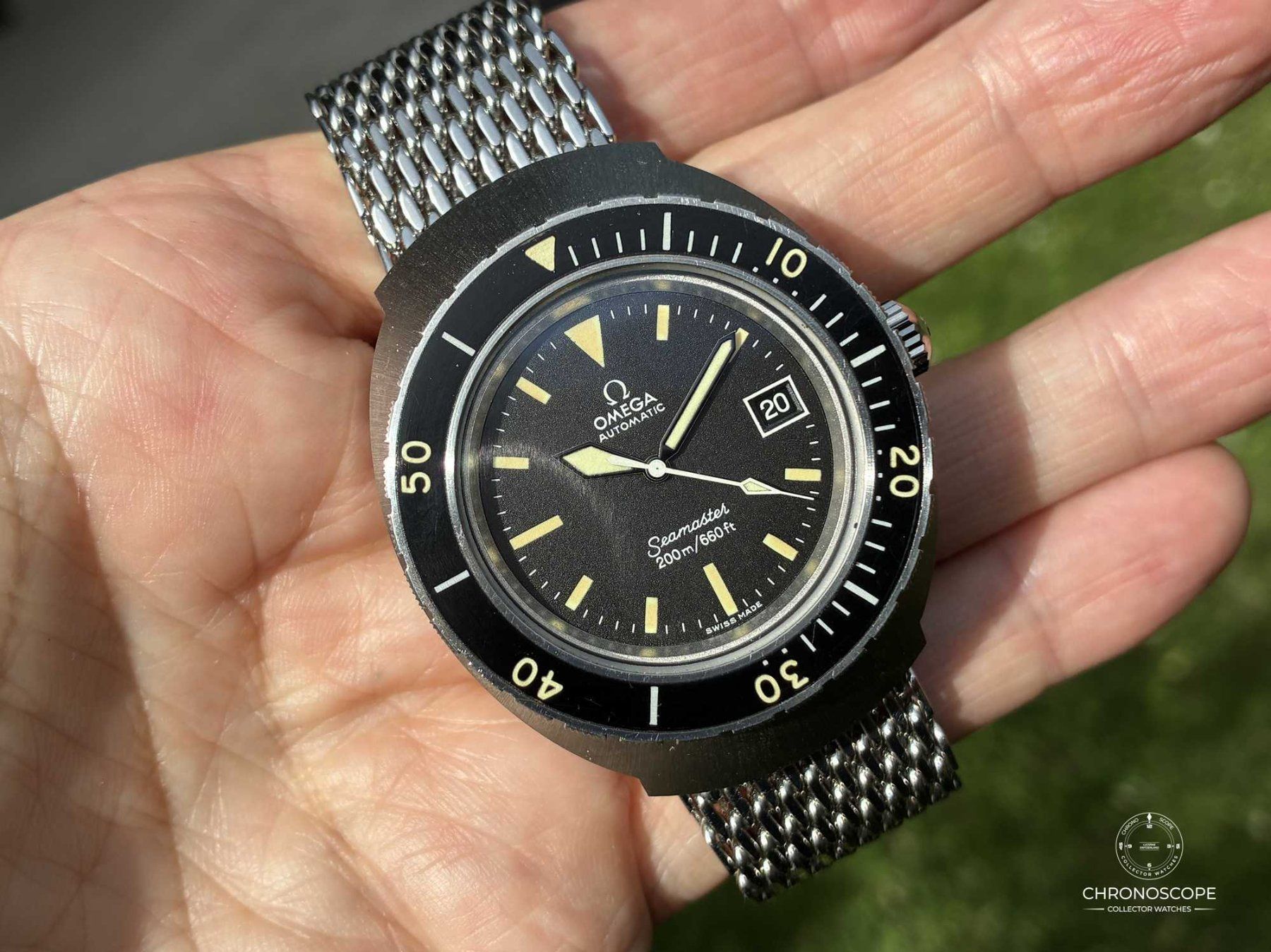 Omega Orologi: Omega Seamaster 200 Reference 166.091 unpolished – Usato da Luzern venduto da ChronoScope6004 5