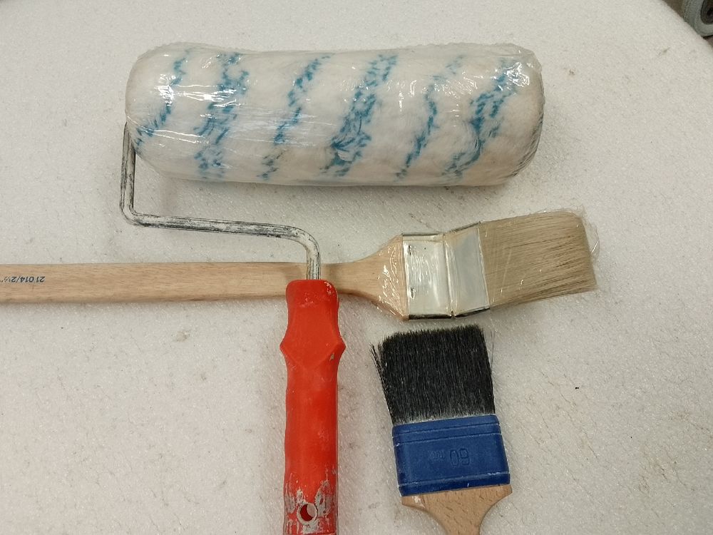Alle Werkzeuge: Maler-Set: Pinsel, Farbroller PEKA-Fix 25cm – Gebraucht aus Trubschachen von Caddy8 6