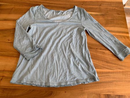 NILE tolles Shirt Sweatshirt Dreiviertelarm Stretch Deko XS