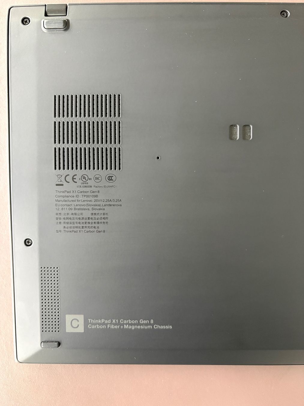 Lenovo Notebook: Lenovo ThinkPad X1 Carbon Gen 8 – Usato da Möhlin venduto da dth_5mw9 4