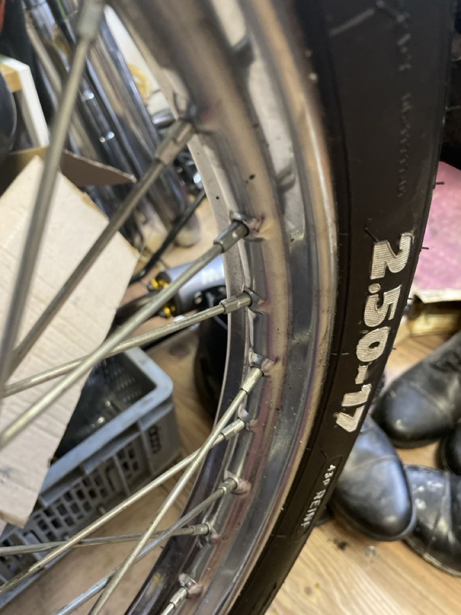 Puch Cerchioni: Puch Maxi Speichenfelgenset (vorne und hinten) – Usato da Rotkreuz venduto da Chochi 2