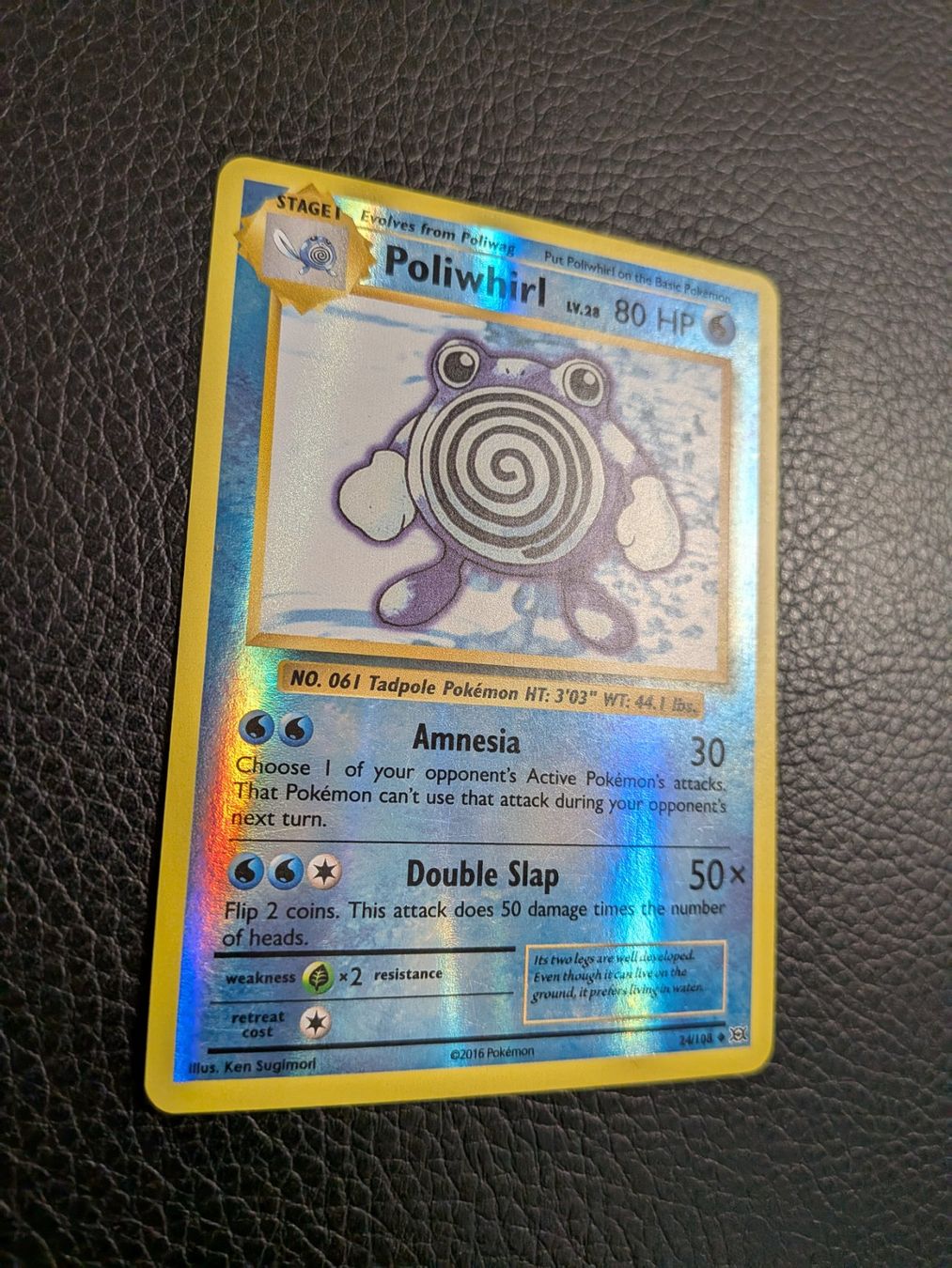 Pokémon Carte collezionabili: Evolutions Poliwhirl reverse 24/108 Ab 1 – Usato da Paradiso venduto da Pkmn10 1