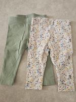 Lot de 2 leggings bébé fille, taille 68cm