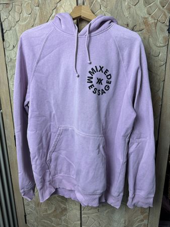 H&M L.O.G.G. Hoodie Rosa mit Print, Grösse L