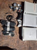 Lotto 3 Console Xbox 360 + 2 Controller, Alimentatori e Cavi