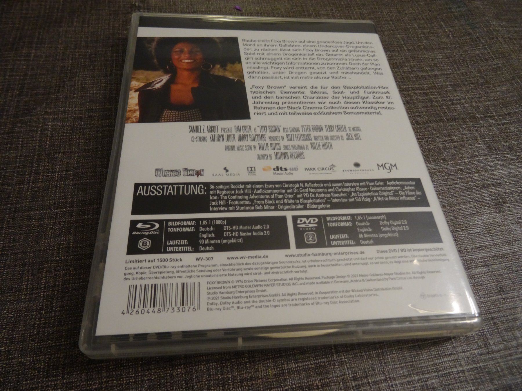 Tutti i DVDs: Blu-ray Foxy Brown Black Cinema Collection – Usato da Olten venduto da Disc-Verkauf 2