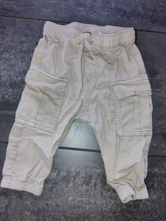 H&M Baby Cargohose, Beige, Gr. 80, Top Zustand!