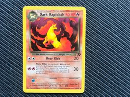 Pokemon Dark Rapidash Non Holo Team Rocket near Mint
