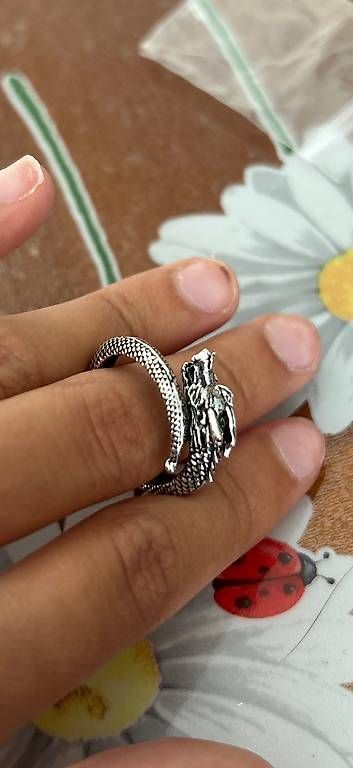 Anelli: Ring Edelstahl Drache NEU – Usato da Wetzikon ZH venduto da episcopo01