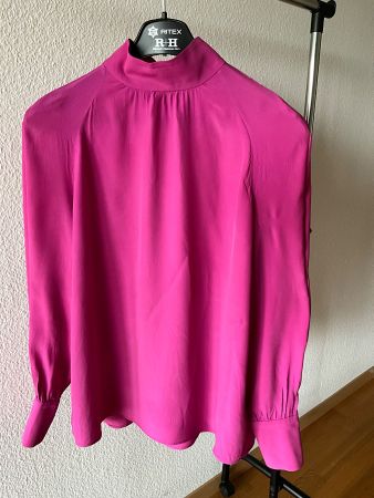 Bluse 29 % Seide Gr. 38