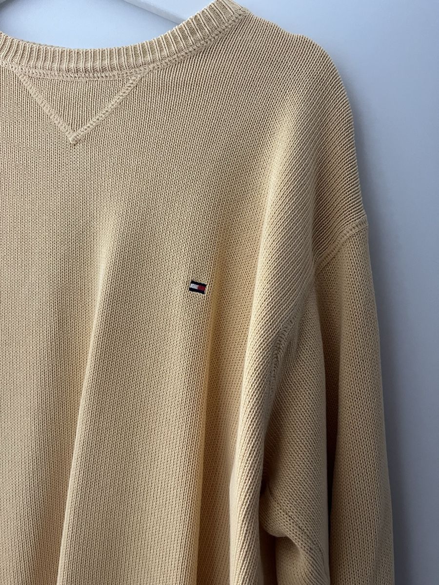 Tommy Hilfiger Pullover & Sweatshirts: Tommy Hilfiger Pulli, gelb, Top Zustand, Grösse L – Gebraucht aus Unterägeri von ann_x8pf 1