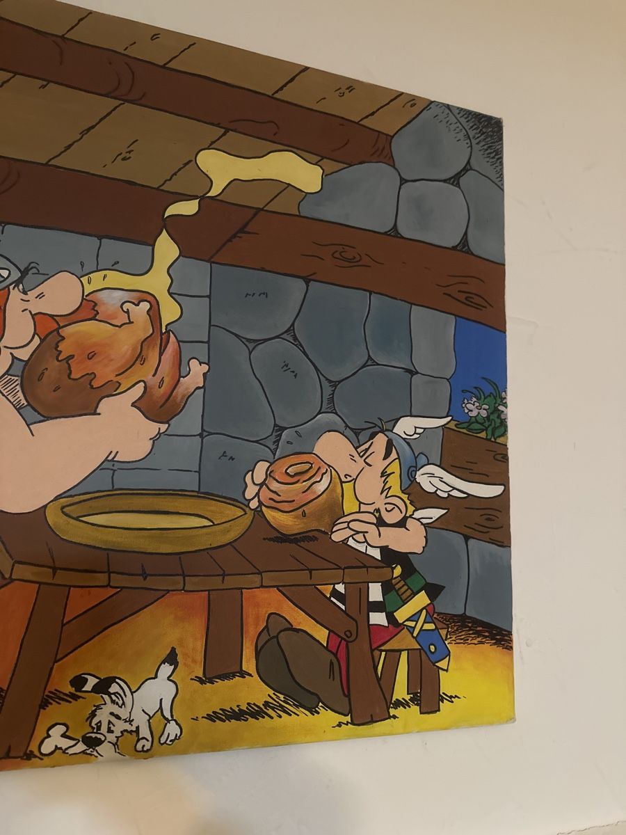 Dipinti: Lustige Asterix & Obelix Gemälde – Usato da Frauenfeld venduto da aluma14 7