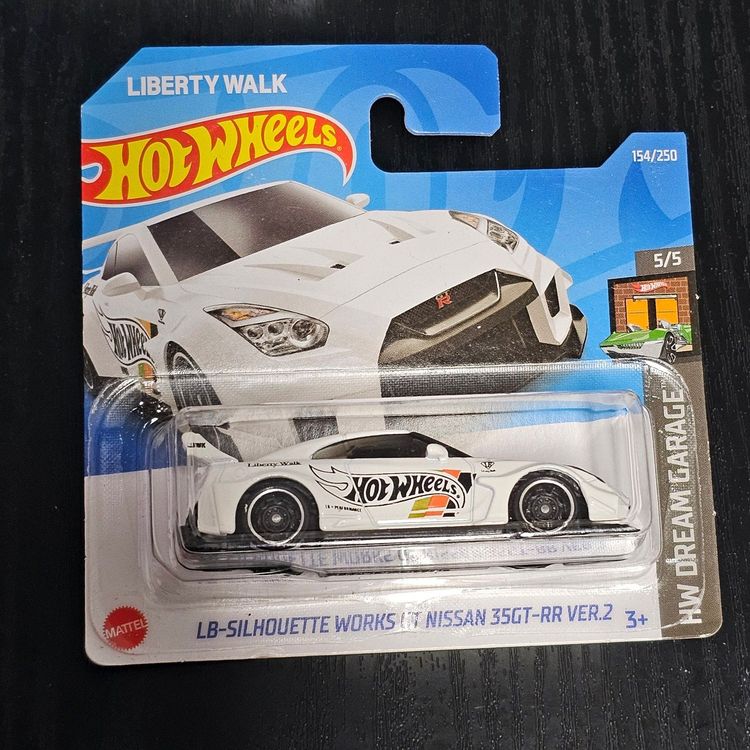 Hot Wheels Nissan r35 gtr lb works (Neu und originalverpackt) in rolle ...