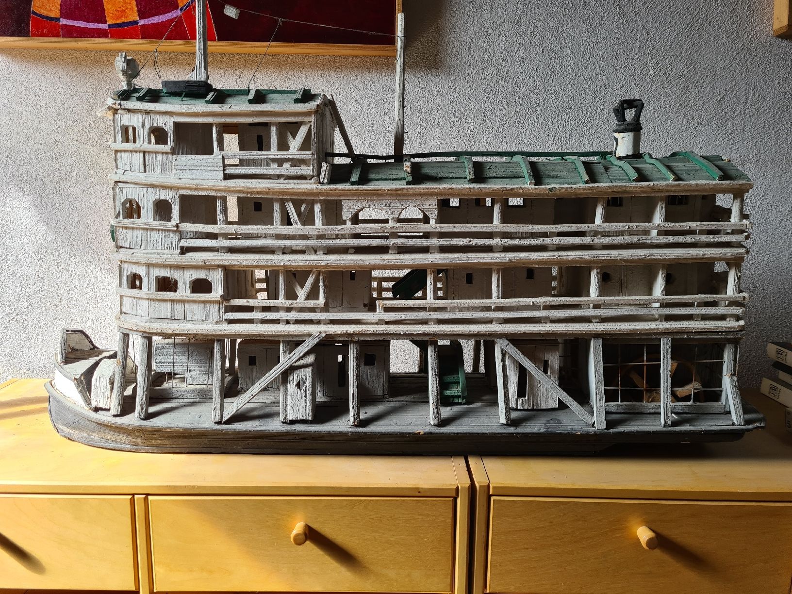 Kit di modellismo & Modellini statici: Bateau fait main type Mississipi – Usato da Chambrelien venduto da Zebz 1