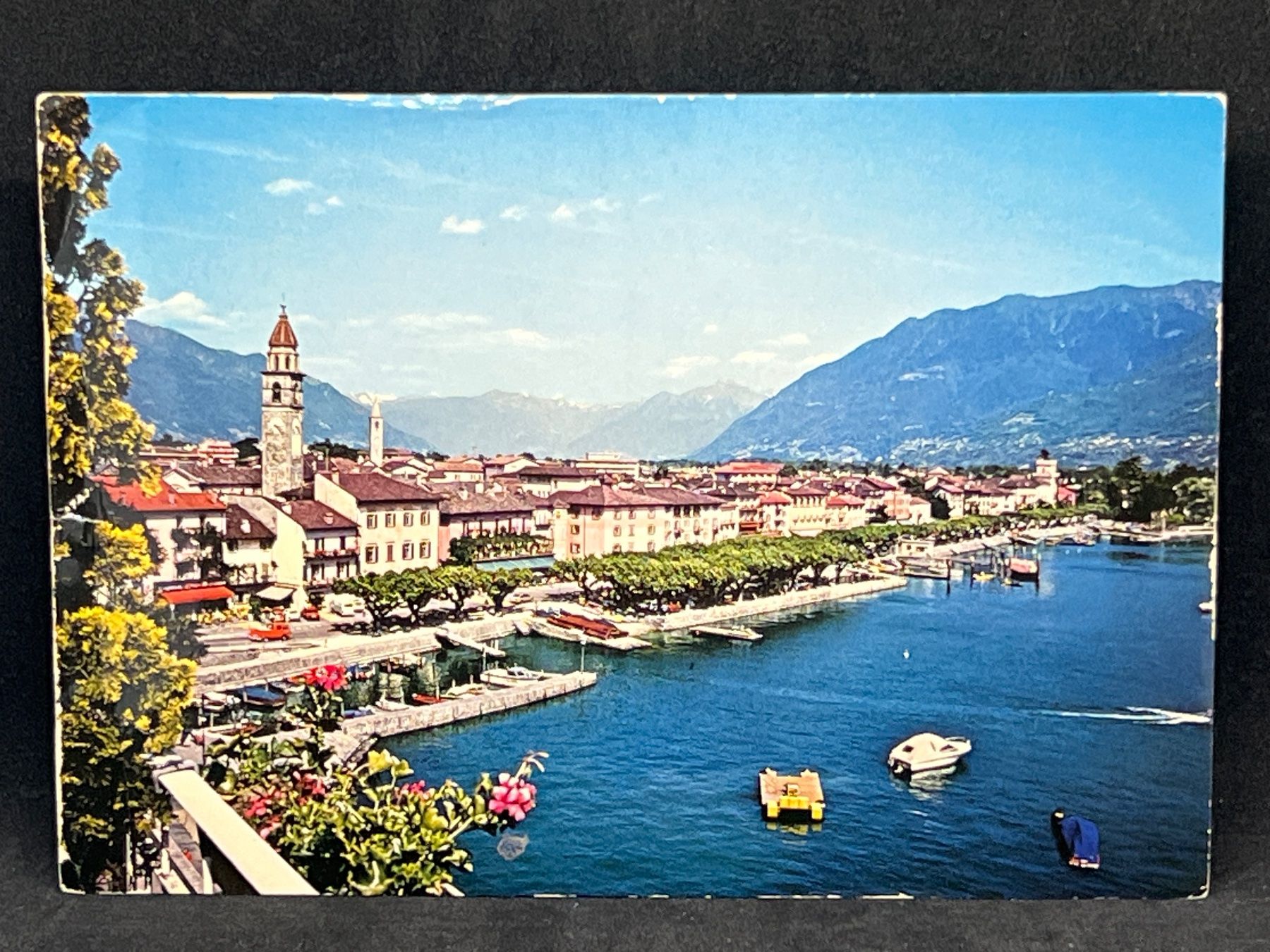 Cartoline postali: Ascona, Lago Maggiore – Usato da Widnau venduto da Brusi9