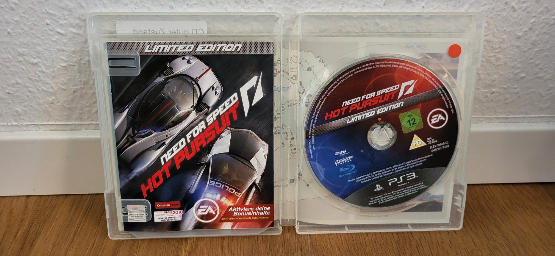 Sony Spiele: PS 3 - Need for Speed Hot Pursuit – Gebraucht aus Münsingen von DigitaleSpielecke 2