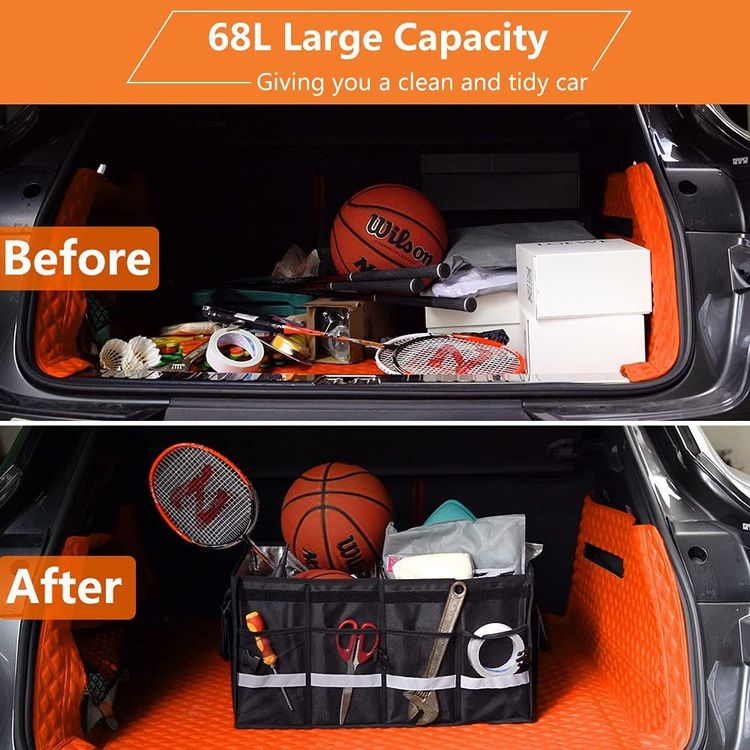 Aimocar Auto-Boot-Organizer 68L