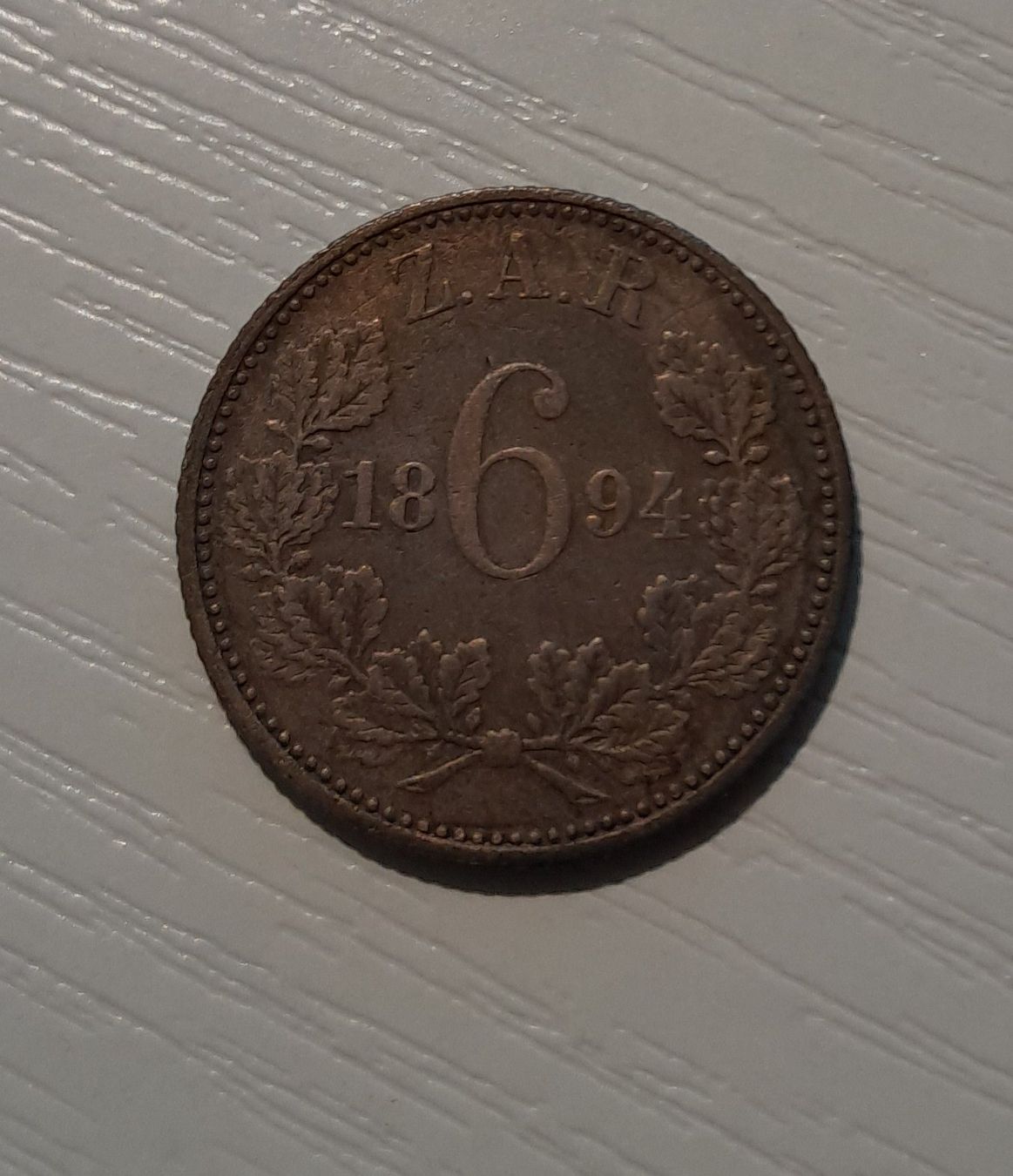 Tutti le monete: SILBER / 6 Pence / Zuid Afrik. Repub. / 1894 – Usato da Liestal venduto da ReGaRicardo