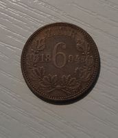 SILBER / 6 Pence / Zuid Afrik. Repub. / 1894
