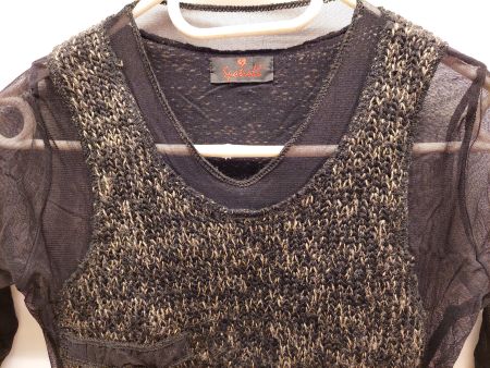 Pulli mit Mesheinsatz von Spatiale/Italia  in 36