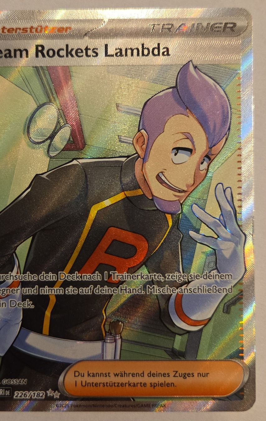 Pokémon Carte collezionabili: Pokemon Karte Team Rockets Lambda 226/182 gebraucht – Usato da Winznau venduto da wetter12