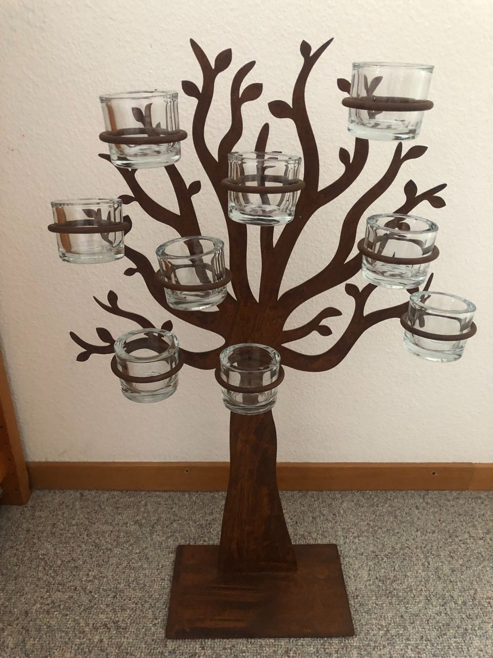 Portacandele: Teelichter-Baum – Usato da Bassersdorf venduto da sammelfloh