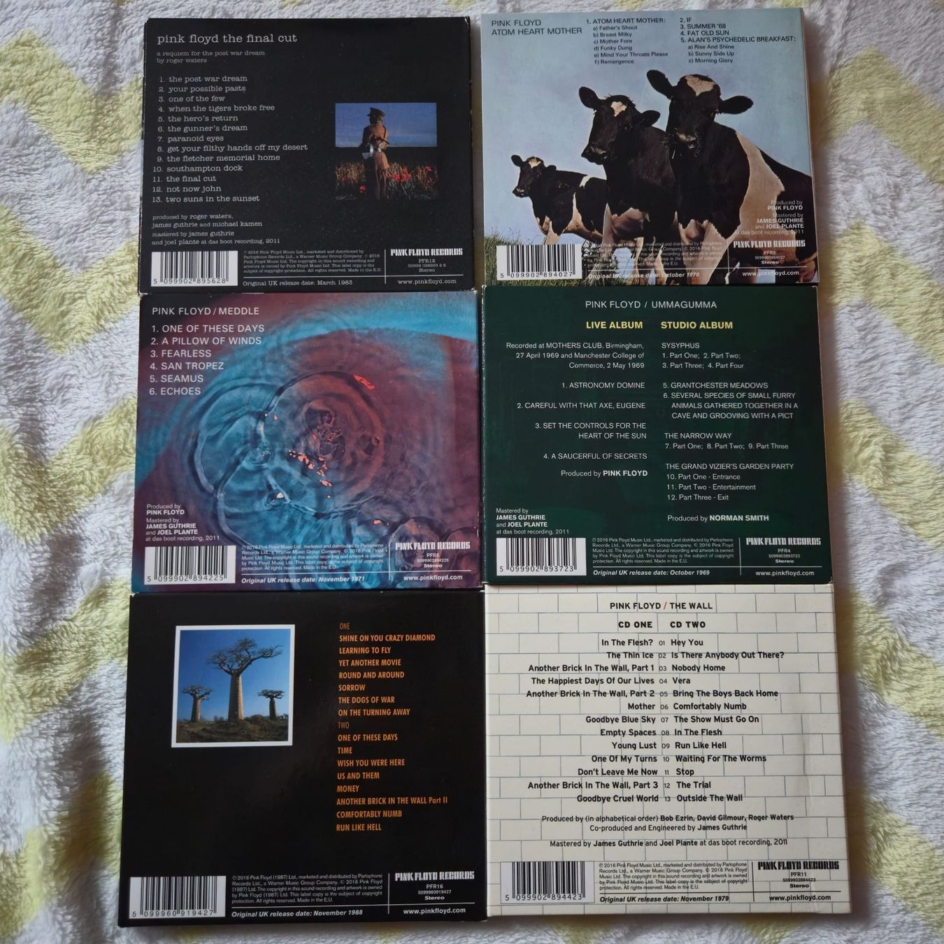CD: 6 CD Pink Floyd – Usato da Rancate venduto da sarah357 1