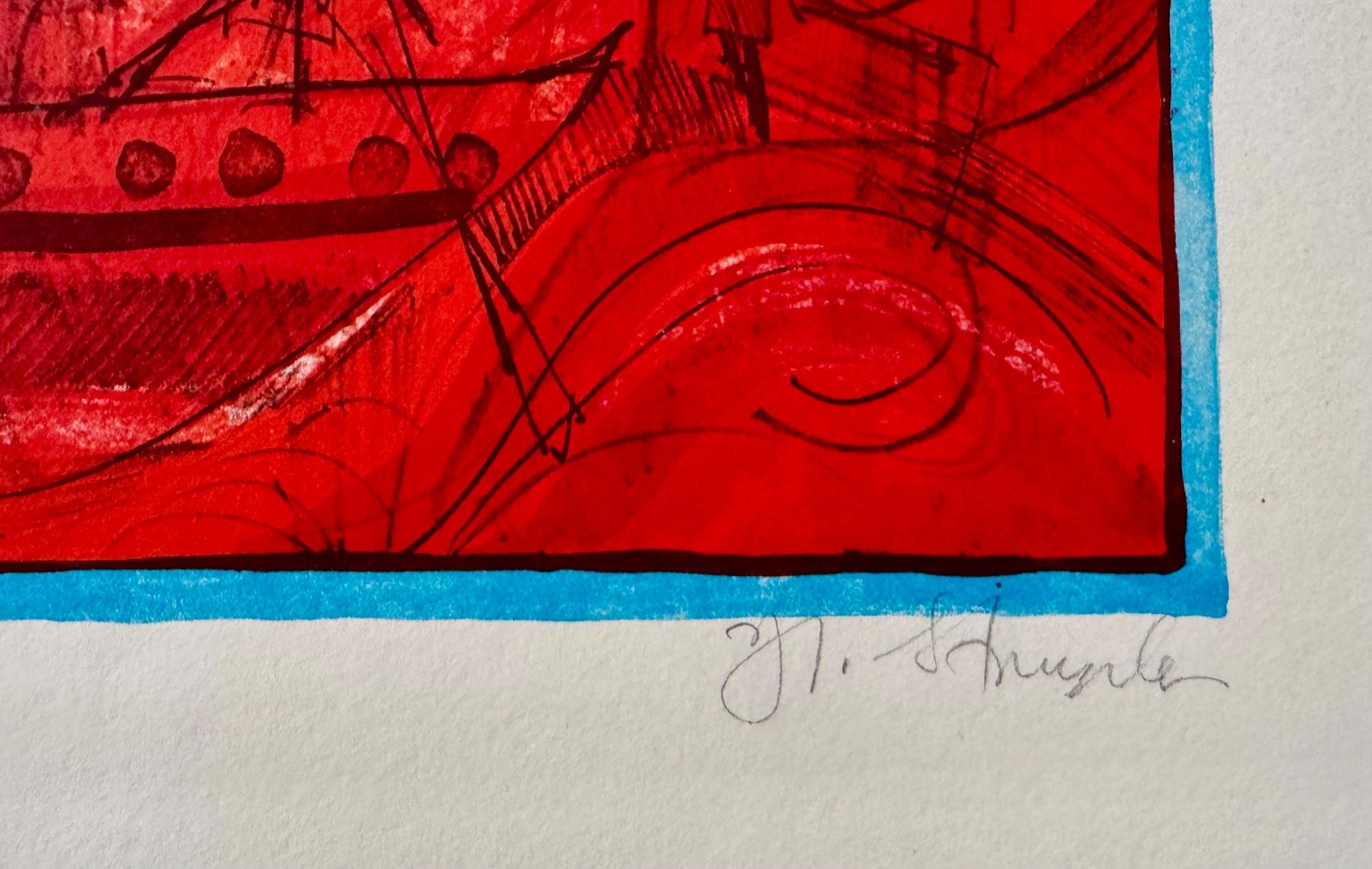 Grafica & Litografie: Original Grafik von H. R. Strupler, handsigniert, nummeriert – Usato da Esslingen venduto da Takayama25 2