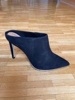 Mules en daim noir 39 neuves