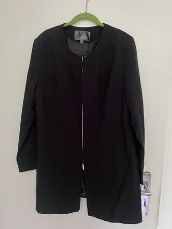 Damen Longblazerschwarz Grösse 46 Bpc Selection guter Zustan