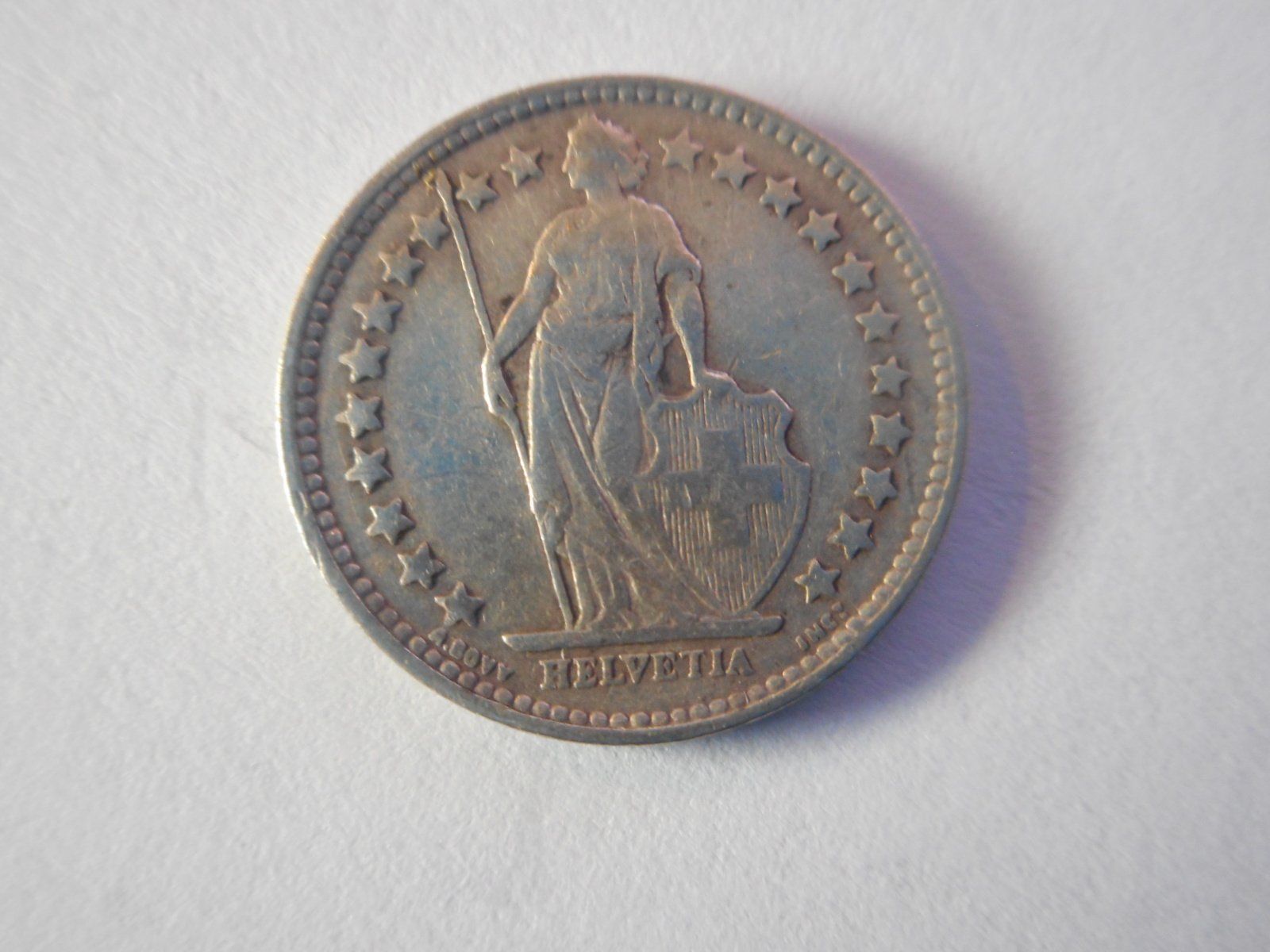 Toutes les monnaies: 50 Rp. 1921 silber – D'occasion à Kriegstetten par pizlad2010 1