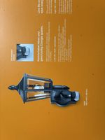 STEINEL Aussenleuchte L15 mit Sensor schwarz neu