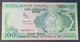 100 VATU / VANUATU ND (1982) (BANKFRISCH)
